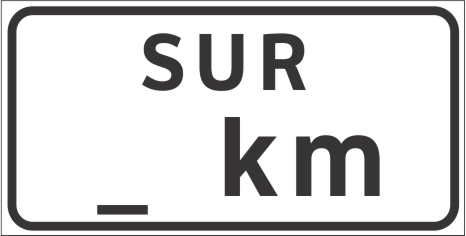 traffic control sign