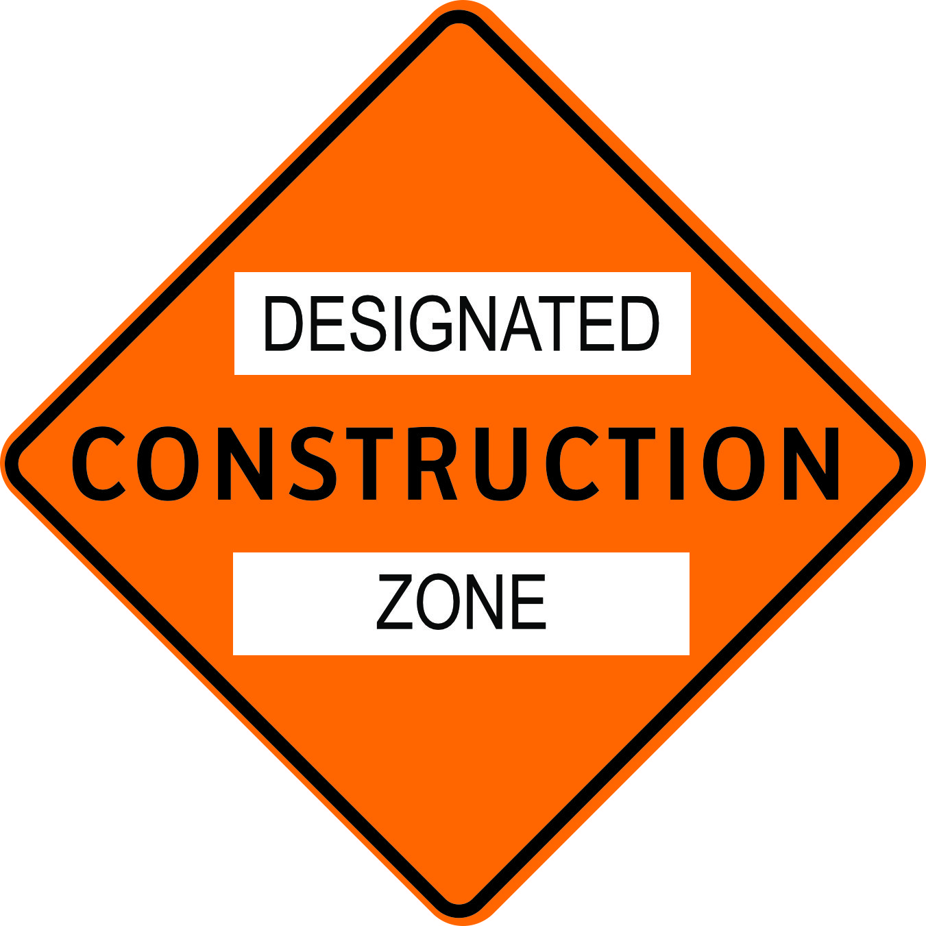designated construction zone