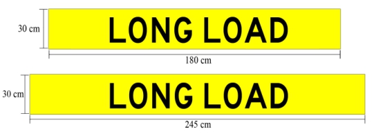 long load sign